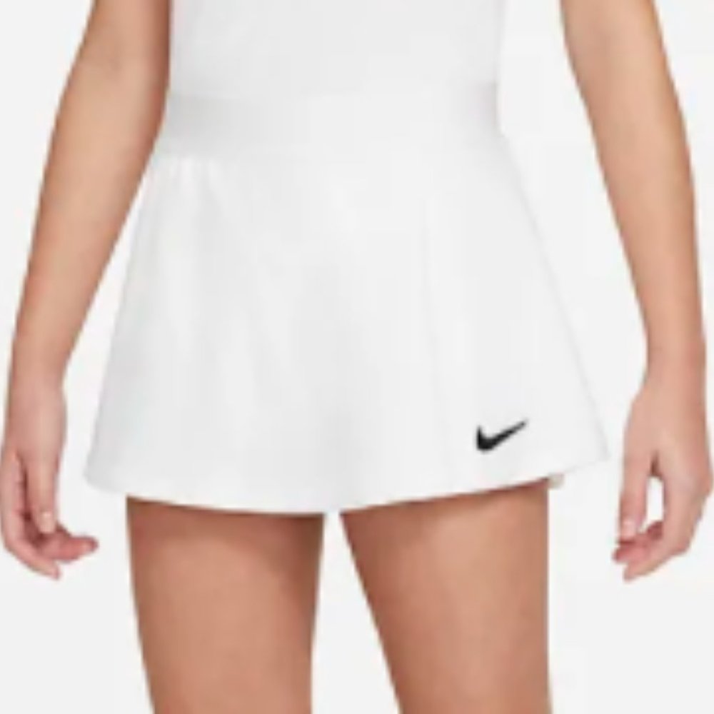 white nike tennis skirt